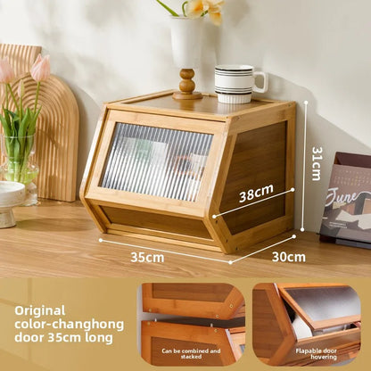 Multi functional stackable storage cabinet with lid, miscellaneous storage box, household storage box, bedside cabinet