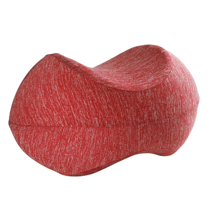 Olive-shaped memory foam pregnant woman leg pillow, knee pillow, side sleeping leg compression, office, universal