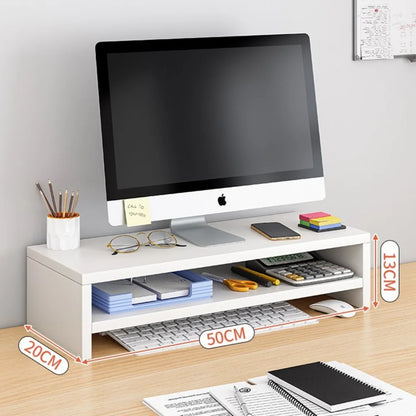 Desktop computer height-increasing stand,office desktop storage rack,desktop monitor raising stand,base height-increasing stand