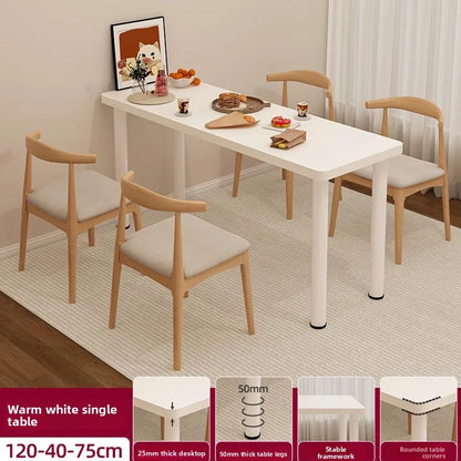 Dining table Household small apartment Outdoor portable stall Eating square table
