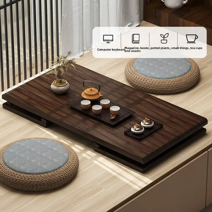 bay window small table bed folding small coffee table balcony low table  tea table