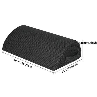 1 piece work table footstool - memory foam office footstool leg lift pillow for games and home office to improve sitting posture