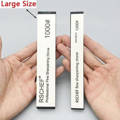 80#-3000 Large/Small Oil Stone Knife Sharpening Stone Professional Kitchen Knife Sharpening Stone Polishing Sharpener Tool