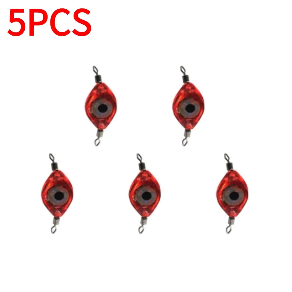 Fishing Lure Light Eye Shape Fishing Lure Light LED Waterproof Sensing Deep Drop for Seawater Freshwater for Underwater