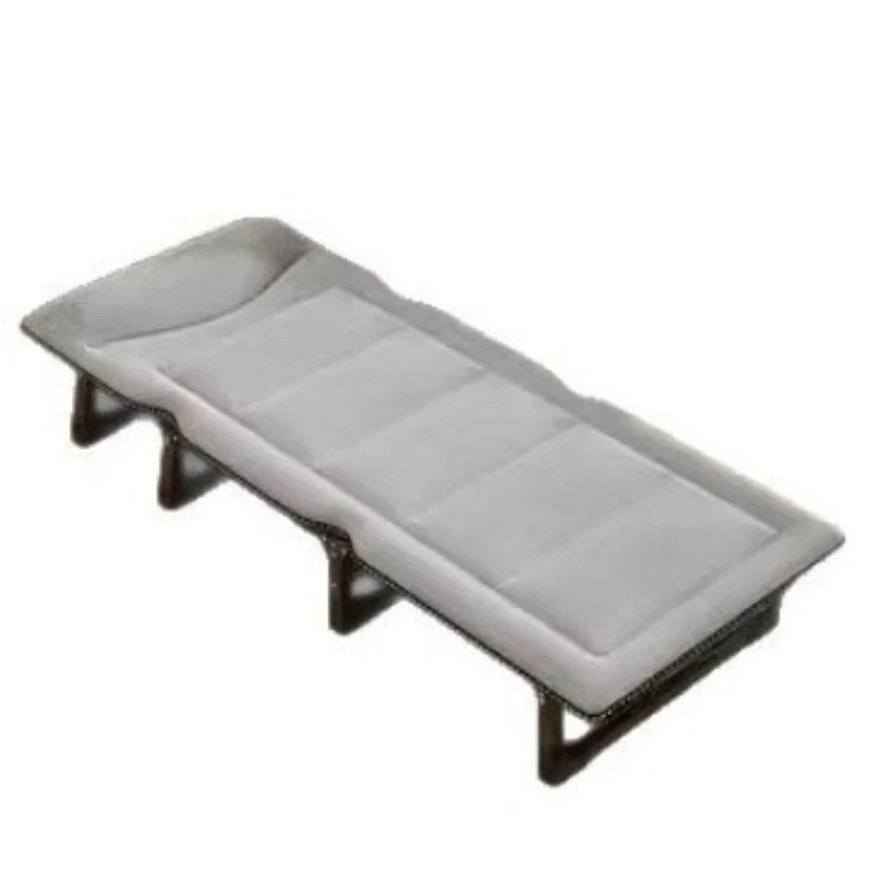 Single folding bed office lunch break artifact sleeping back chair can be placed flat hospital escort bed outdoor camp bed