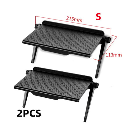 1/3PCS TV Screen Top Storage Shelf Adjustable Monitor Storage Rack Computer Desktop Display Stand TV Storage Rack Home Organizer