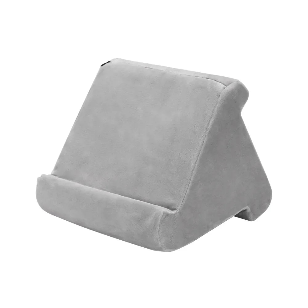Multifunctional tablet support sponge pillow stand for reading books, tablet desktop support