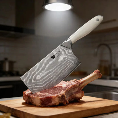 7.5 Inch Chopper Knife 67-layers Damascus Steel Blade G10 Handle Chef Slicing Cleaver Kitchen Knives Meat And Poultry Tools
