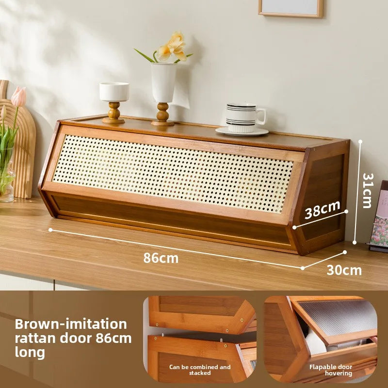 Multi functional stackable storage cabinet with lid, miscellaneous storage box, household storage box, bedside cabinet
