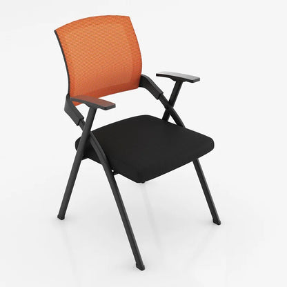Folding training chair with desk board, foldable writing board, office meeting room, integrated table and chairs, conference