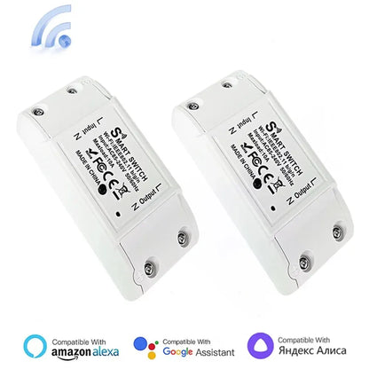 1pcs Wifi DIY Interruptor Smart Switch Wireless Remote Controller Home Control Works with Alexa Google Home