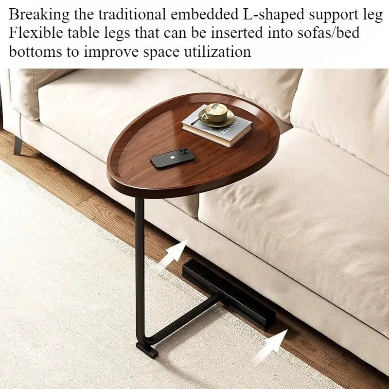 Bedside table removable small table simple household bedroom bedside shelf living room Internet celebrity mini sofa side few