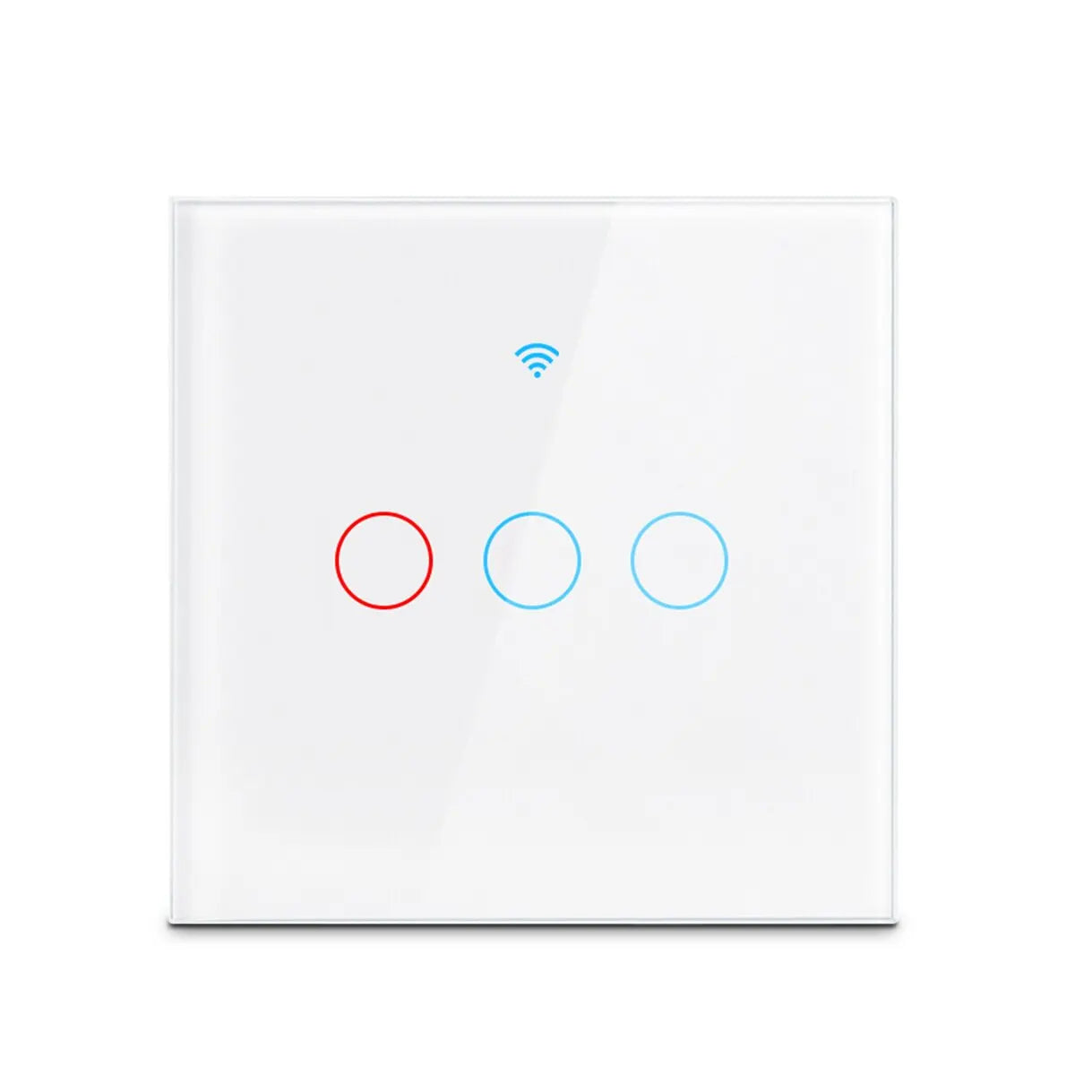 Work with Tuya WIFI Smart Home Switch Light Wall US/EU Glass Touch Panel Voice Wireless Remote Control by Alexa Google Home
