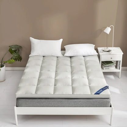 Household mattress thickened folding mattress feather velvet cushion down tatami mattress cushion