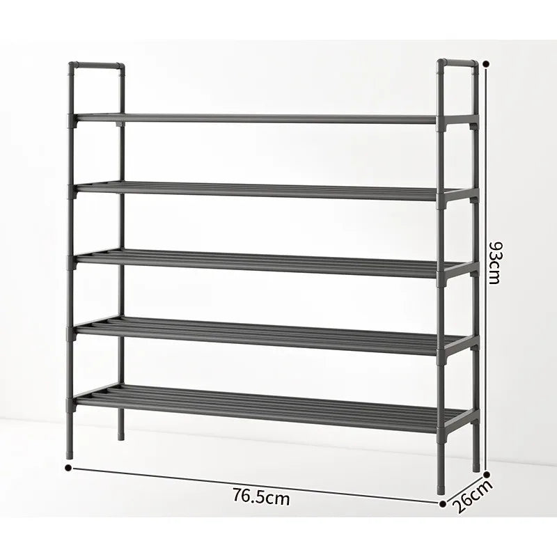 Simple shoe rack household multi-functional multi-storey doorway indoor and outdoor storage rack student dormitory storage rack
