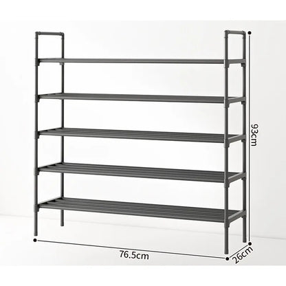 Simple shoe rack household multi-functional multi-storey doorway indoor and outdoor storage rack student dormitory storage rack