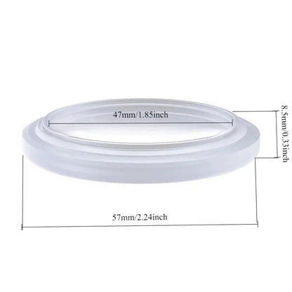 JUSTINLAU Coffee Machine Silicone Brew Head Gasket O-Ring Seal Rings Professional Part Seal for DeLonghi EC685/EC680/EC850/860