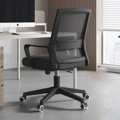 Height-Adjustable Recliner Chair - Ergonomic Rocking Office Chair with Wheels, Multi-Purpose Armchair for Living Room