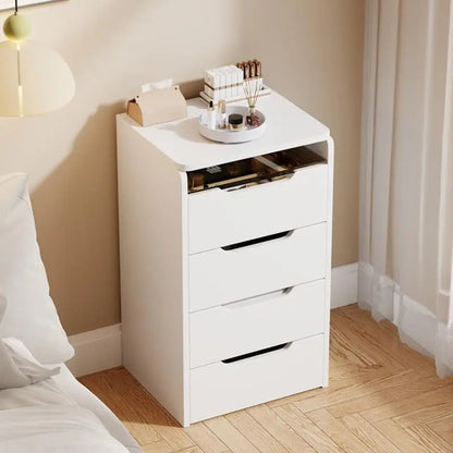 Cream wind dresser modern simple multi-functional 48CM 40CM bedside chest integrated makeup table storage cabinet