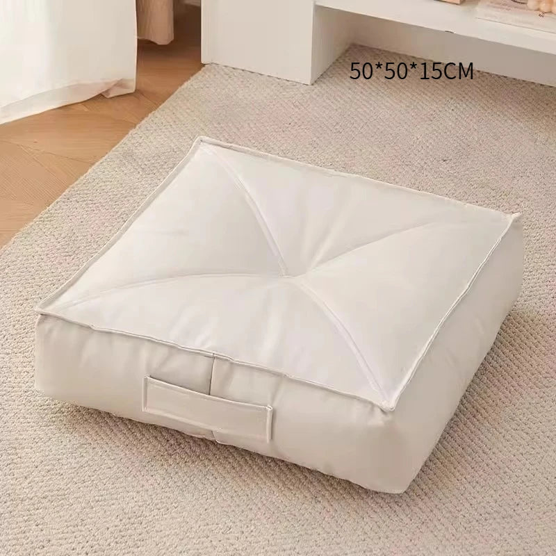 Cushion futon tatami floor footstool bay window cushion padded cushion cushion pillow small bench square round low stool