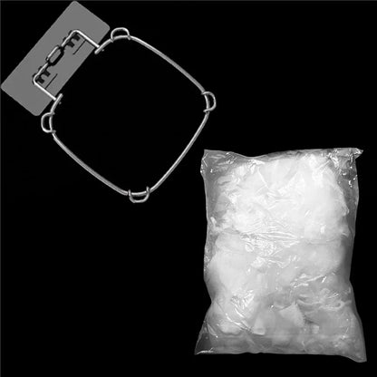Disposable Kitchen Sink Stainless Steel Hanging Net Sewer Garbage Bag Drainage Screen Sink Garbage Net for Meal Residue Pool