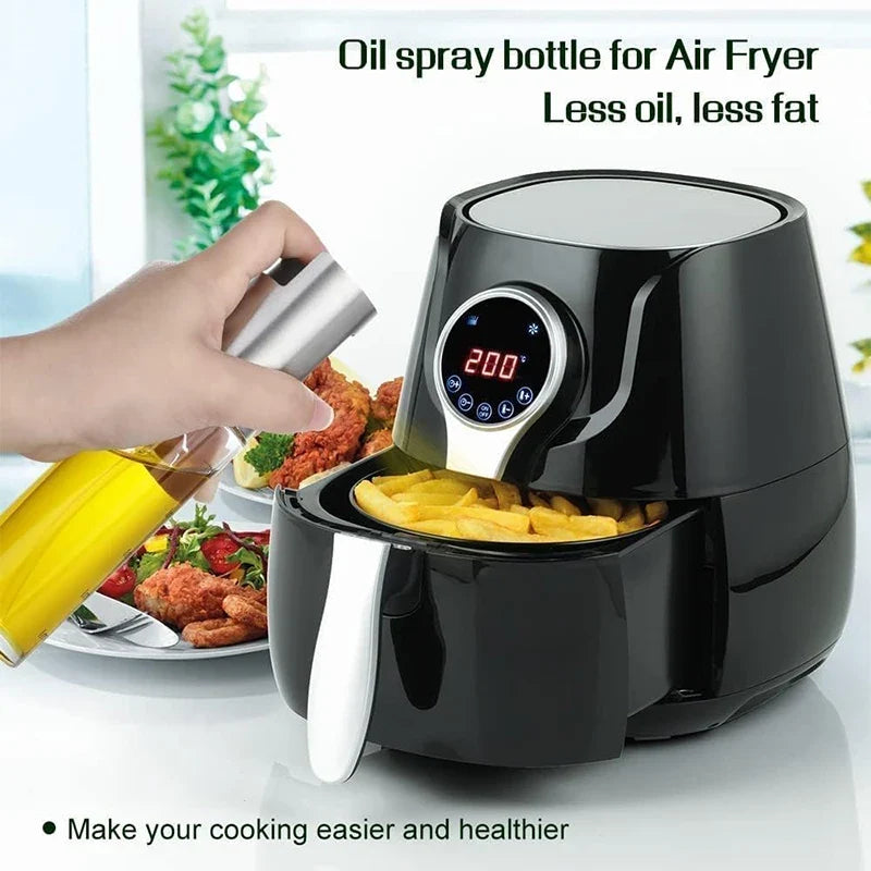 100ML Olive Oil Sprayer for Cooking Portable Olive Oil Spray Bottle Kitchen Olive Oil Dispenser Bottle Oil Spritzer Mister YY181