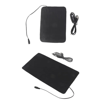Plant Heating Pad Seedling Heat Mat 3 Gear Temperature Adjustment PU Leather Hydroponic Plant Heating Pad for Indoor Gardening