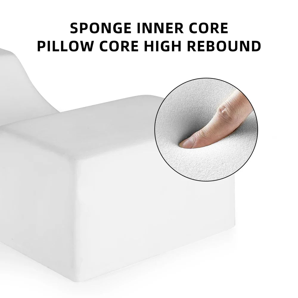 U-shaped memory foam false eyelashes pillow ergonomic curve neck pillow salon home eyelash transplantation beauty makeup
