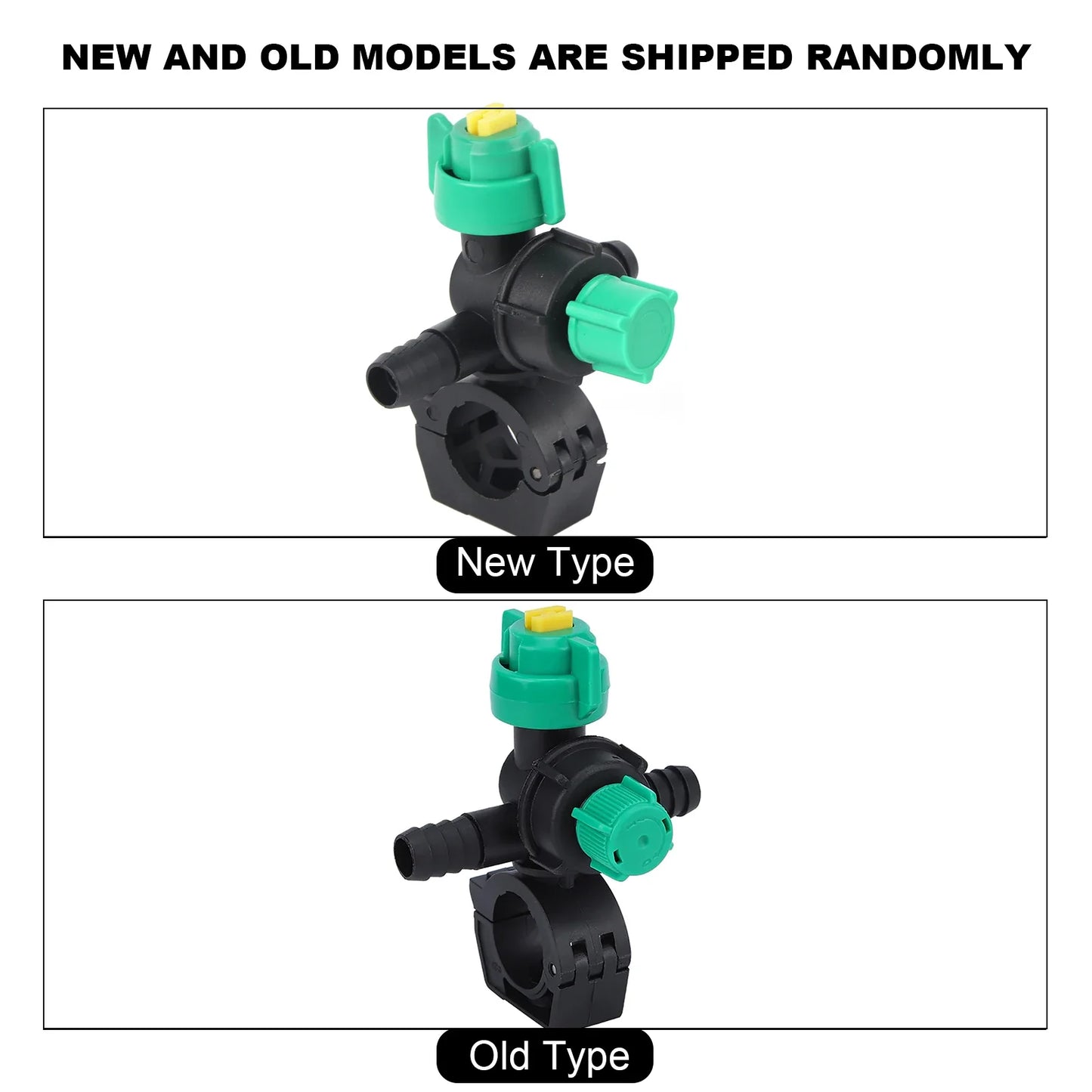 2Pcs External Thread Agricultural Sprayer Fan Shaped Spraying Nozzle for Agriculture