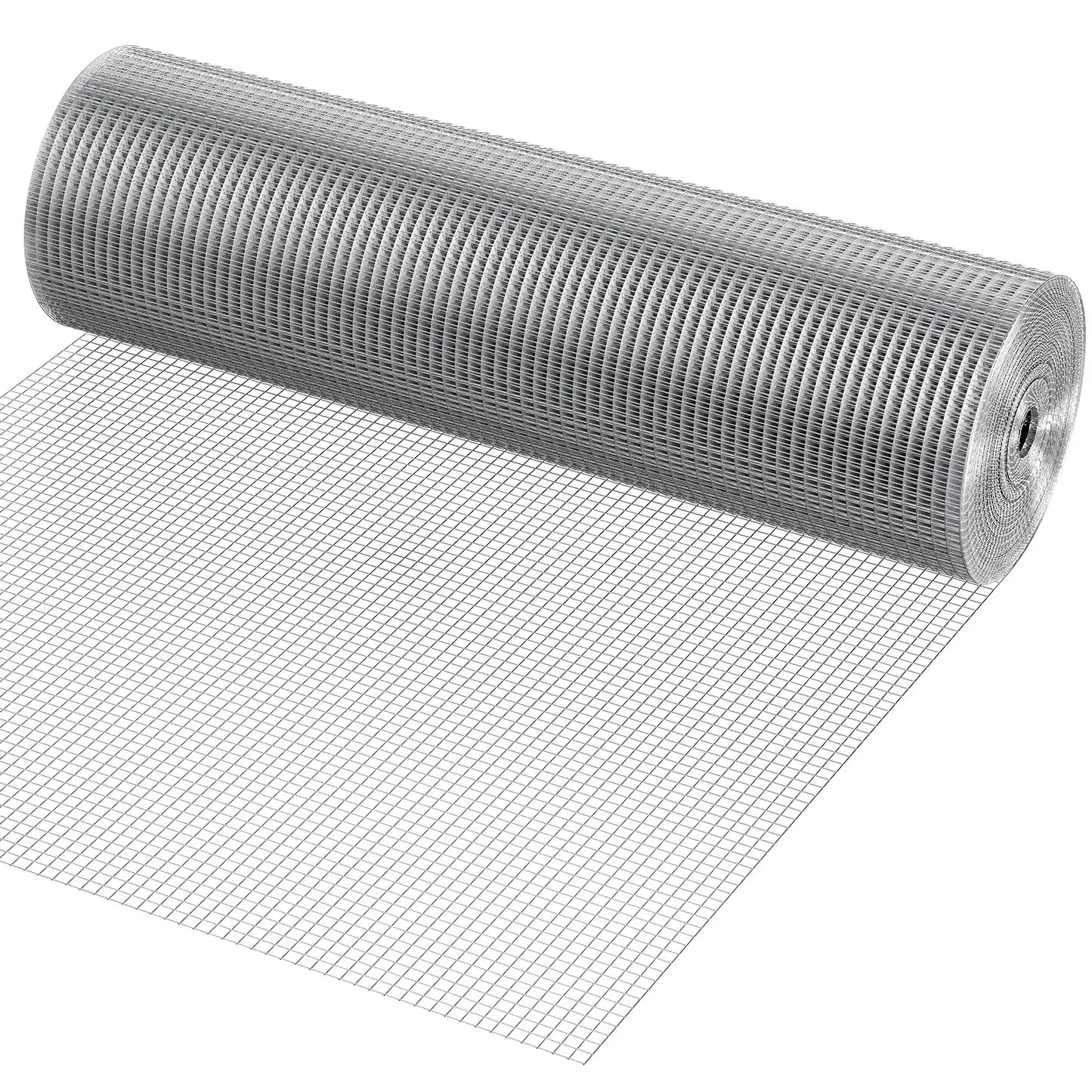 Hardware Cloth 36" 48" x 50'/100' Wire Mesh Roll Chicken Fence 1/2" 19 Ga