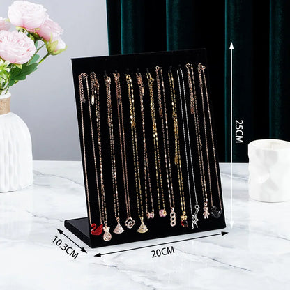 Creative Necklace Frame Fashion Jewelry Display Frame Pendant Support Jewelry Display Props Ear Stud Storage Display Rack
