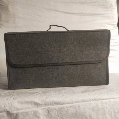 Car Trunk Storage Bag Organizing Storage Bag Trunk Organizer Car Gadget Foldable Storage Box Large Anti Slip Hand-held Tool Bag
