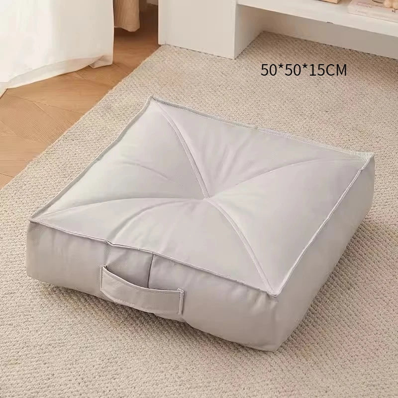 Cushion futon tatami floor footstool bay window cushion padded cushion cushion pillow small bench square round low stool