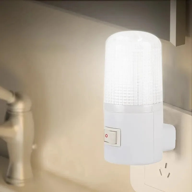 1/2PCS LED Night Light US/EU Plug Energy Saving Room Lamp Living Room Bedroom Corridor Home Lighting Bedside Indoor Night Lights