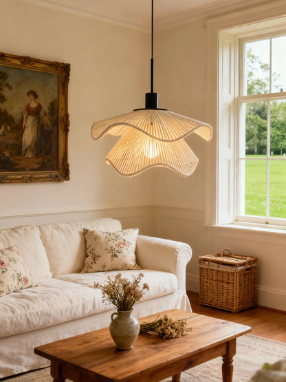 LED E27 Pendant Light Wabi Sabi Style Hemp Rope Pendant Lamp Warm Lights Living Room Bedroom Restaurant Home Decor Lighting