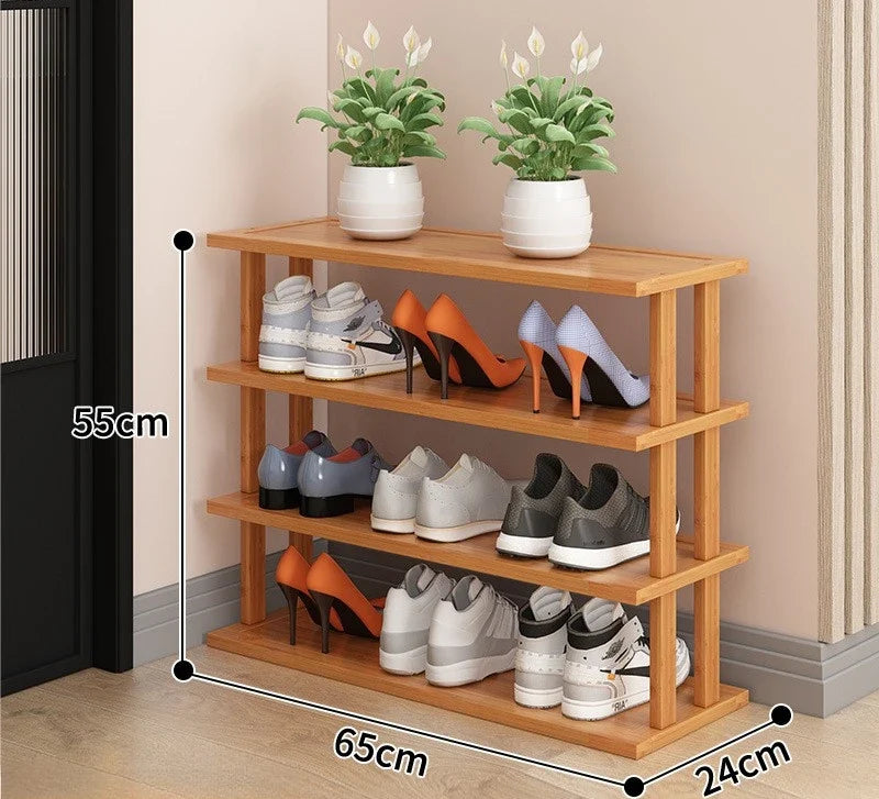 Home economy door multi-layer shoe storage artifact saves space, rental house shoe cabinet, shoe rack
