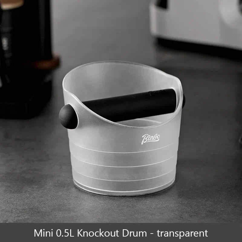 Bincoo Coffee Knock Box Espresso Grounds Container Anti Slip Espresso Dump Bin Grind Beveled Barista Goods Cafe Bar Accessories