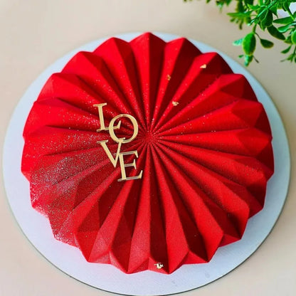 New side acrylic Happy Birthday Cake Topper Red gold combo Kids Party Cupcake Toppers For Baby Shower Gift Dessert Decoration