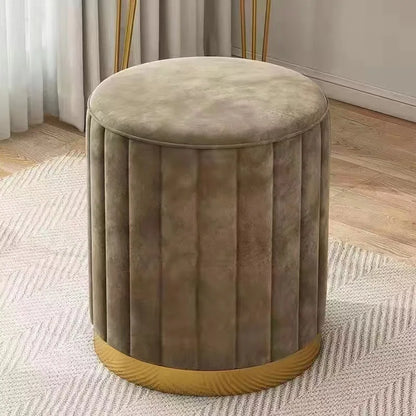 Fashion Storage Stool, Shoe Changing Stool, Makeup Stool, Bedroom Dressing Table Round Stool, New Round Stool with Storage Space