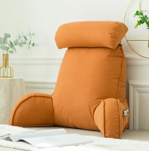 Headboard Pillow Reading Large Bolster Backrest Positioning Support Body Wedge Sleeping Pillow for Bed Headboar Home Accessories