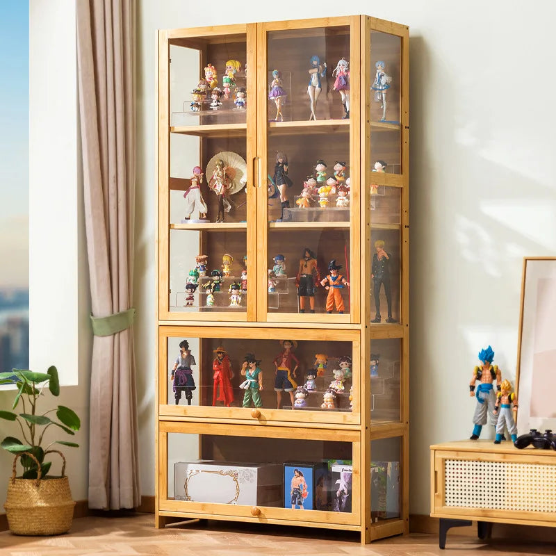 Figure display cabinet building block model Lego acrylic display stand non-glass transparent product ornament display cabinet