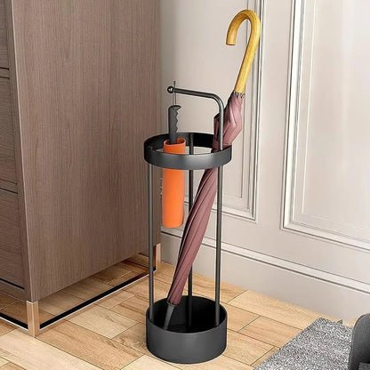 Gold/black Umbrella Stand, Space Saving & Rust Resistant, Modern Metal Umbrella Holder, Perfect for Home & Office Use