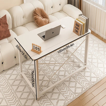 Folding desk, movable desk, home student computer desk, study desk, bedroom bedside desk, office desk computer desk