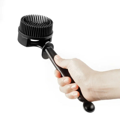 Coffee Machine Cleaning Brush 51mm/58mm Espresso Group Head Cleaning Brush Detachable Silicone Brush Coffee Maker Cleaning Tools