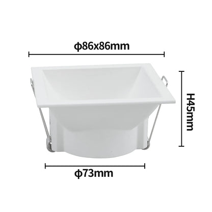 Recessed Mount Frame GU10/MR16 Lamp Holder Bathroom Spot Lighting Bracket SocketLamp Holder Socket Fitting Spot Lighting Fixture