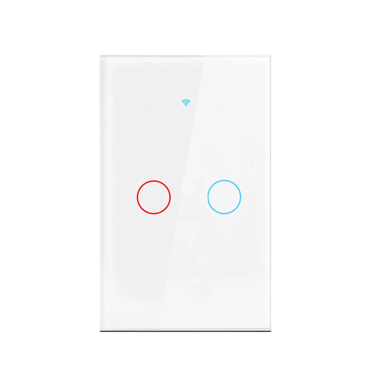 Work With Tuya WiFi Smart Switch Works With Alexa With/Without Neutral Wire Wireless RF433 Wall Touch Sensor Switch