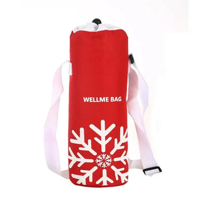 Portable Cooler Bag with Carry Straps Oxford Cloth Insulation Sleeve Aluminum Film Travel Camping Keep Warm/cold Drink Carrier