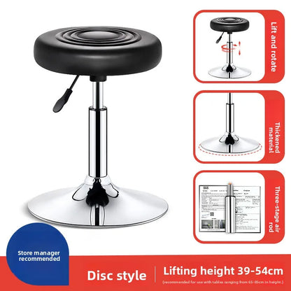Multi-functional Bar chair swivel chair lift bar chair swivel bar stool haircut chair high stool round stool beauty stool