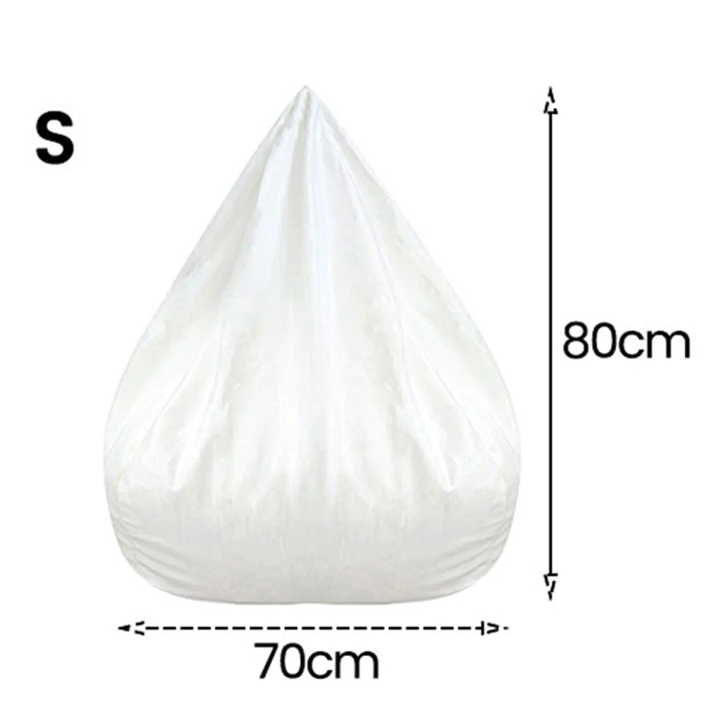 Lazy Sofas Cover Large Bean Bag Cover Without Filler And Sofa Inner Liner Living Room Home Tatami Lounger Comfortable Seat Cover