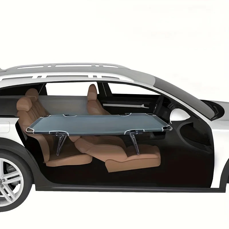 Convenient Car Travel Bed, Camping Car Mat, Car Rear Seat, Folding Travel Car Bed, Sleeping Artifact for The Co-pilot